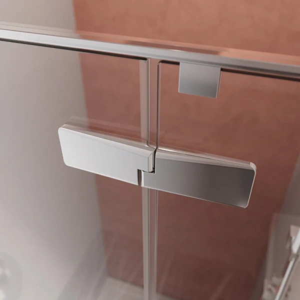 Душевая дверь в нишу Cezares Liner 90 см правая профиль хром LINER-B-12-90-C-Cr-R (детальная фотография) index_1