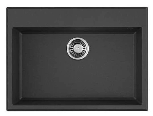 Мойка для кухни Omoikiri Tedori 68-BL 68 см черная - фото 7