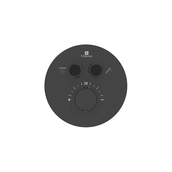 Душевой комплект Vincea Inspire встраиваемый, черный VSFW-3I22MT3MB (детальная фотография), душевые комплекты, наборы index_1