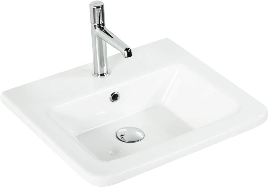 Раковина мебельная BelBagno 50 см белая 12050-KL (детальная фотография)