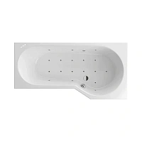 Ванна гидромассажная Excellent Be Spot Relax 160 x 80 см, правая, белый/хром, WAEX.BSP16.RELAX.CR
