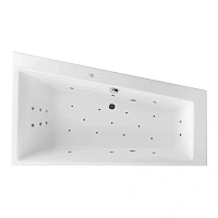 Ванна гидромассажная Excellent Sfera Ultra 170 x 100 см, правая, белый/хром, WAEX.SFP17.ULTRA.CR