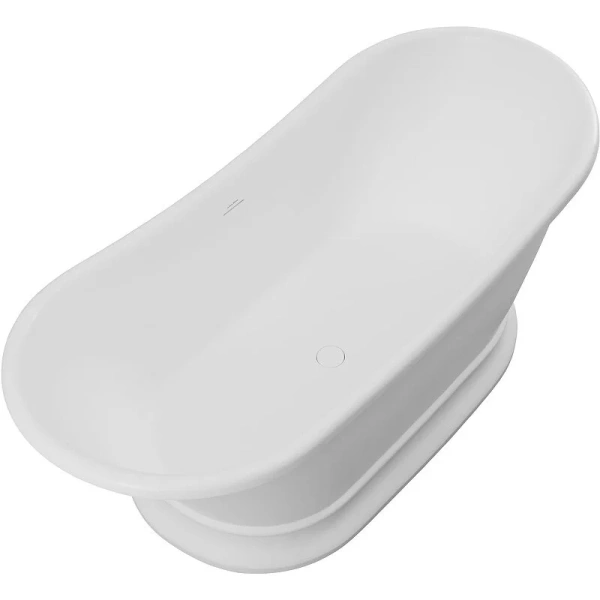 Ванна Allen Brau Krion Classic 2.35004.21, 170 х 75 см, искусственный камень, цвет белый матовый (детальная фотография), искусственный камень