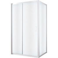 Душевой уголок профиль белый стекло сатин Vegas-glass