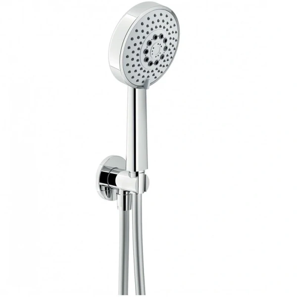 Душевой комплект Nobili Rubinetterie AD146/47 с тремя режимами струи (детальная фотография)