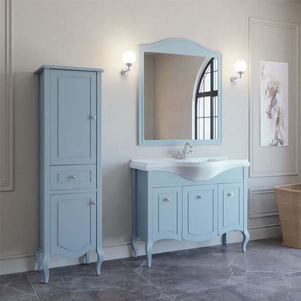 Шкаф-пенал напольный Caprigo Verona 33551L-TP81 50 см МДФ (детальная фотография), напольные