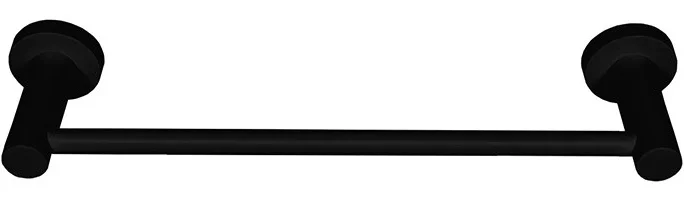 Полотенцедержатель Colombo Plus черный матовый W4909.NM (детальная фотография)