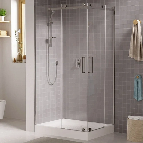 Душевой уголок Grossman Cosmo 110x110 см левый - фото 1