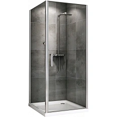 Душевой уголок Abber Sonnenstrand AG04080 80х100 см стекло прозрачное