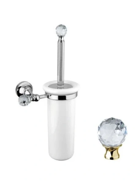 Ёршик Cezares OLIMP-TB подвесной, с кристаллом Swarovski (детальная фотография), нет в наличии