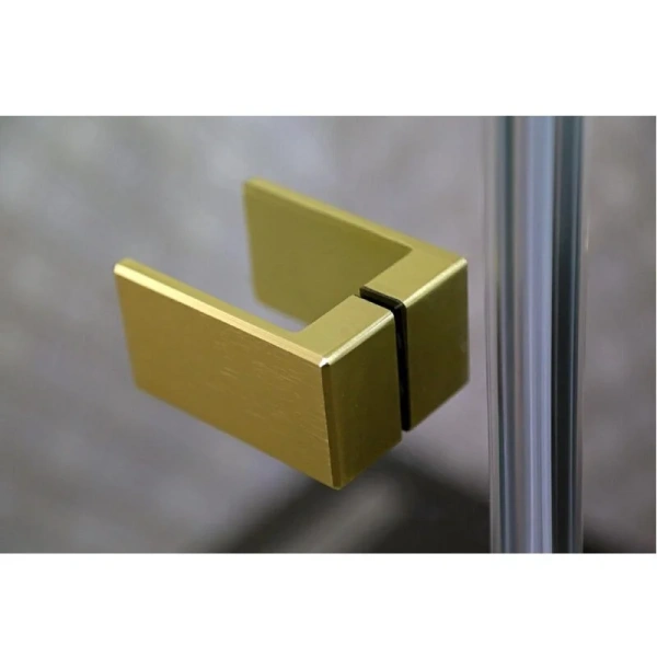 Душевой уголок Cezares Bellagio 120x100 см профиль брашированное золото BELLAGIO-AH-1-120/100-C-BORO (детальная фотография), современные, hi-tech