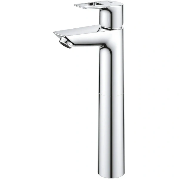 Смеситель для раковины Grohe BauLoop высокий 23764001 (детальная фотография), на столешницу