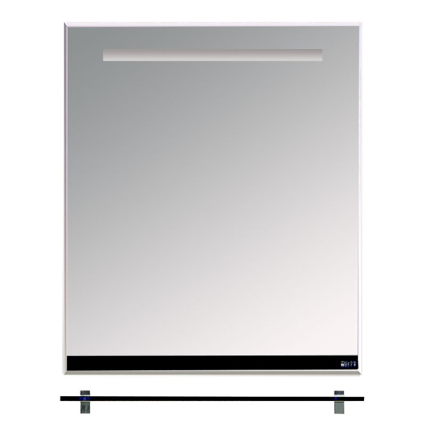 Зеркало с полочкой, цвет  чёрный, Misty Джулия Л-Джу03065-0210 (детальная фотография)