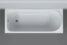 Ванна акриловая AM.PM Sense 150х70 см с каркасом и сливом-переливом
