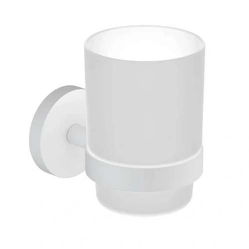 Стакан для ванной Timo Saona белый матовый - фото 6