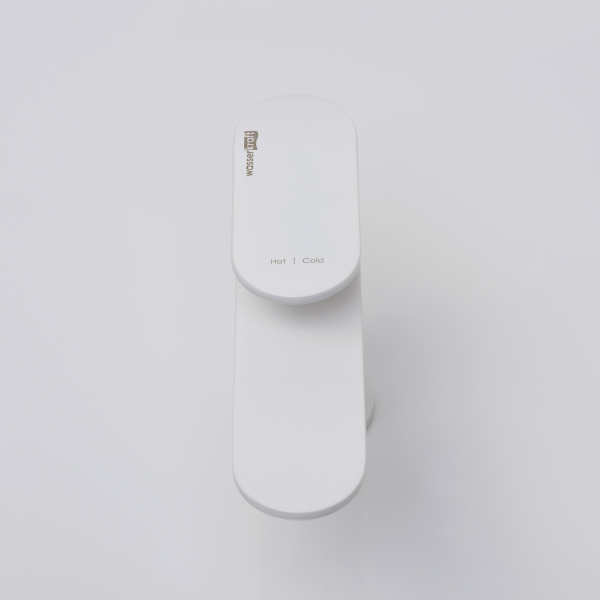 Смеситель для раковины WasserKRAFT Mindel белый 8503 (детальная фотография), белые