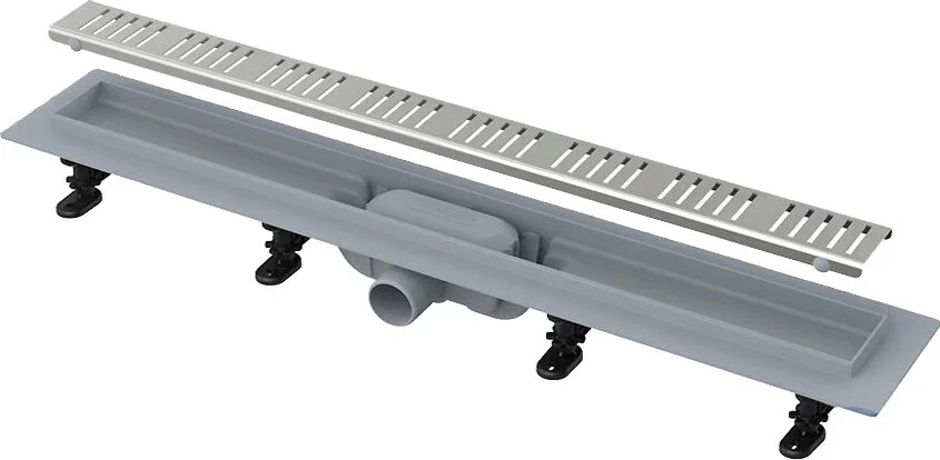 Душевой лоток Alcaplast APZ 55 см матовый хром APZ10-550M (детальная фотография), матовый хром