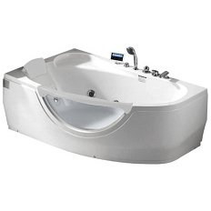 Ванна акриловая пристенная левая Gemy G9046 K L