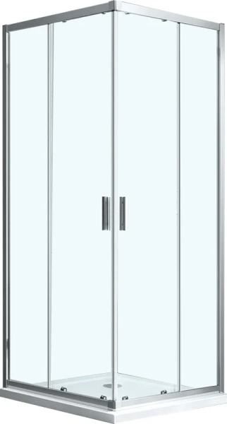 Душевой уголок Vincea Scala 100x80 см хром VSS-2SC8010CL (детальная фотография), раздвижные