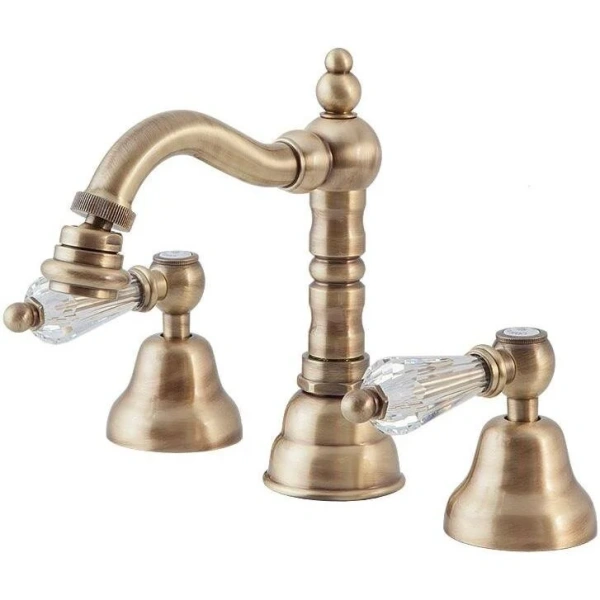 Смеситель для биде Cezares Diamond бронза ручки Swarovski DIAMOND-BBS2-02-Sw (детальная фотография)