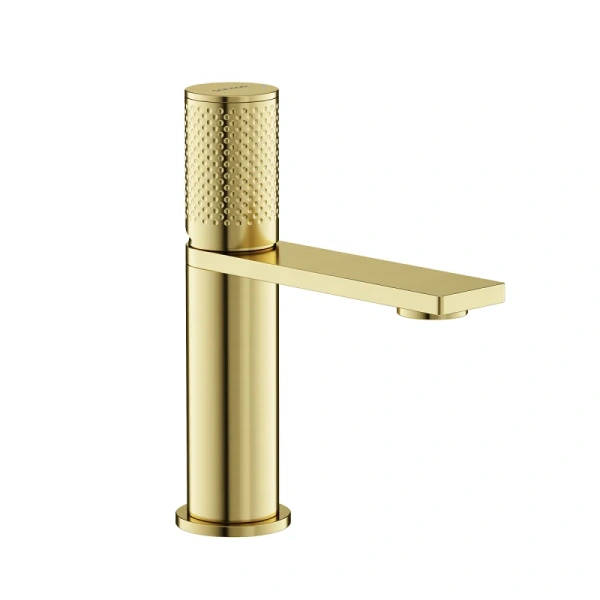 Смеситель для раковины Sancos Nexus брашированное золото SC9011BG (детальная фотография)