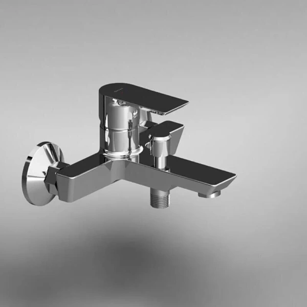 Смеситель для ванны Damixa Apollo хром 471000001 (детальная фотография), современные, hi-tech