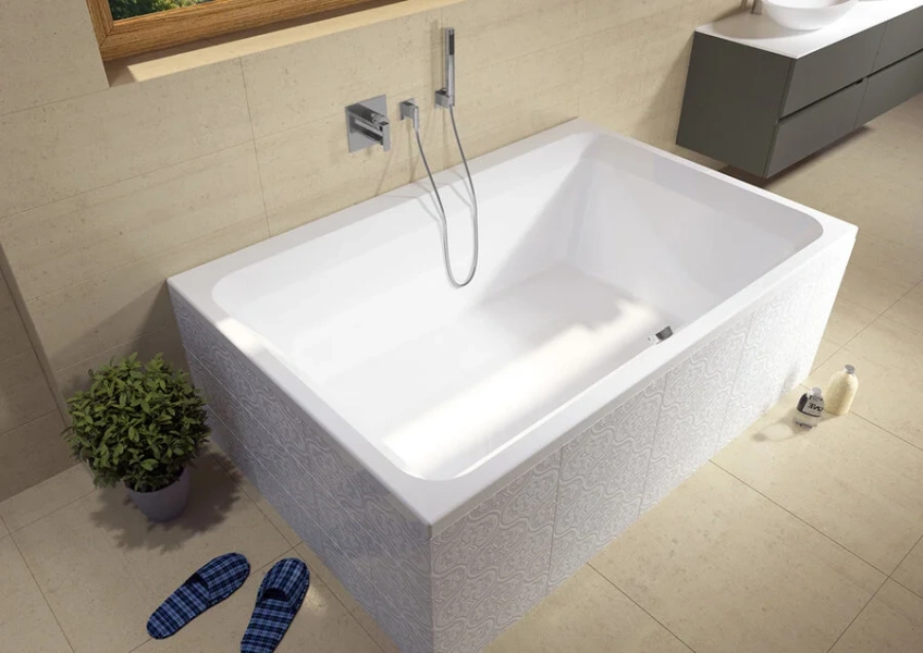 Ванна акриловая Riho Castello 180х120 см белая B064001005 (детальная фотография), акриловые