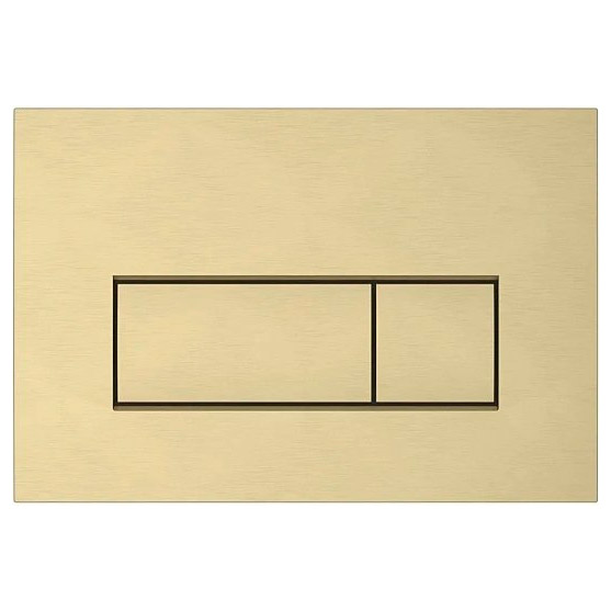 Клавиша смыва VitrA Root Square шлифованное золото 740-2325 (детальная фотография)