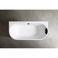 Ванна из искусственного камня Abber Leipzig 170x80 см белая матовая