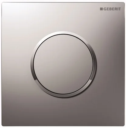 Клавиша смыва Geberit Sigma 10 матовый хром/кольцо глянцевый хром 116.015.KN.1 (детальная фотография)