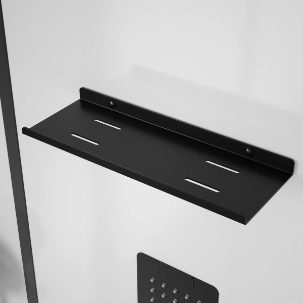 Душевая кабина Black&White Galaxy G8030 160x85 см прозрачное стекло 8030000 (детальная фотография), со средним поддоном