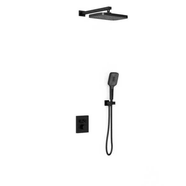 Душевой комплект Vincea черный VSFW-321MT1MB (детальная фотография)