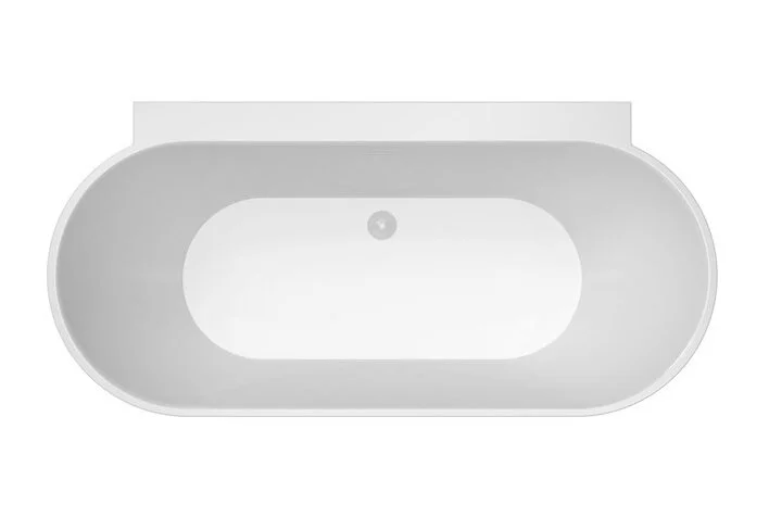 Ванна акриловая Corpa Nera Salieri CN130119, 170 х 80 см, белый матовый (детальная фотография), 170х80