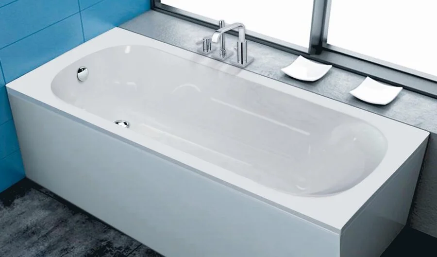 Ванна акриловая C-Bath Galaxy 180 x 80 см прямоугольная, белый, CBQ016002 (детальная фотография), 180х80
