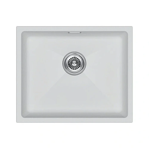 Мойка для кухни Paulmark Lumi 55 см белый матовый - фото 1