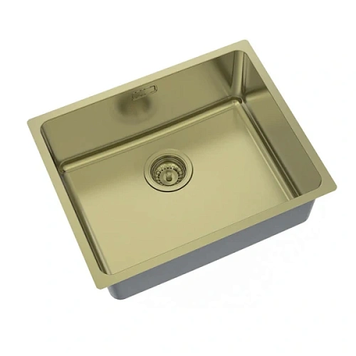 Мойка для кухни IDDIS Edifice 54 см нержавеющая сталь бронза - фото 2