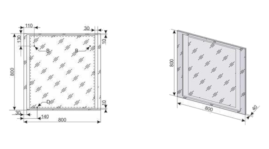 Схема (детальная фотография), 80 см