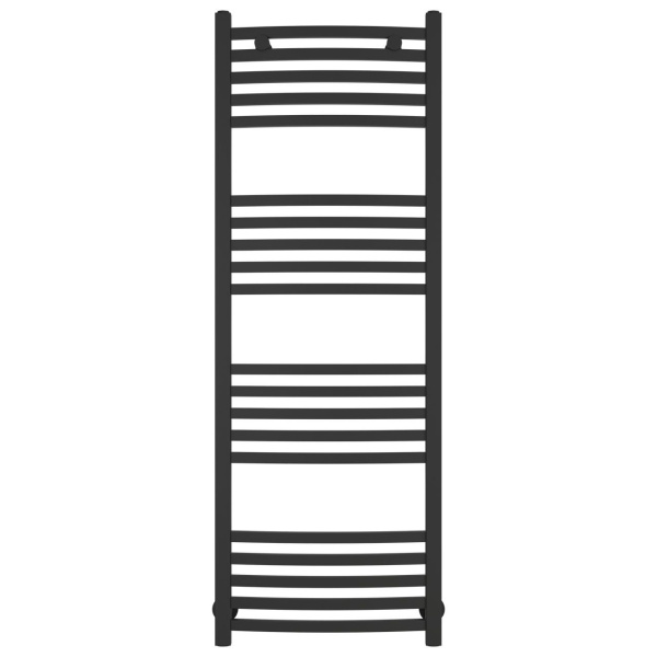 Полотенцесушитель водяной, цвет темный титан муар, Сунержа Аркус 1200х400 15-0251-1240 (детальная фотография), с нижним подключением