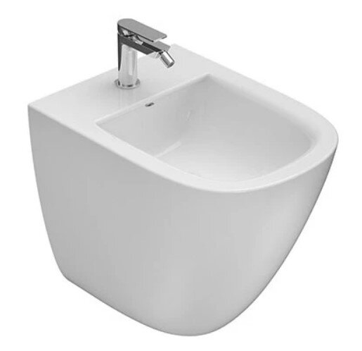 Биде напольное Globo Stockholm белое LA010.BI*1 (детальная фотография)