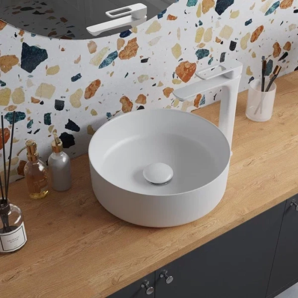 Донный клапан IDDIS Optima Home белый матовый OPHWM00i88 (детальная фотография) index_1