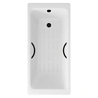 Ванна чугунная Delice Parallel 170x80 см белая