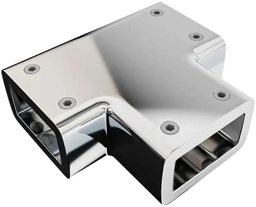 Коннектор каркаса IDDIS Slide хром - фото 2