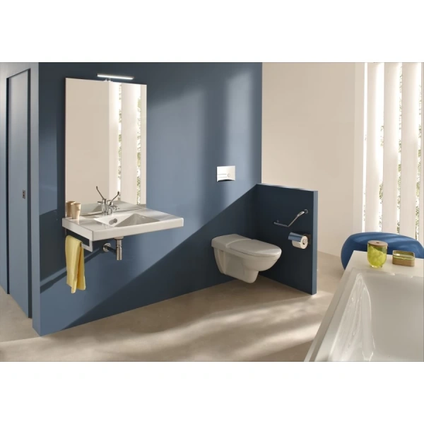 Раковина Jacob Delafon Odeon 74 см подвесная E4494-00 (детальная фотография), прямоугольной формы