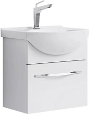 Тумба с раковиной подвесная Aqwella Аллегро Agr.01.05/1 50 см с одним ящиком