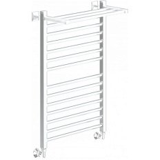 Полотенцесушитель водяной Ника Modern 80x50 см белый матовый