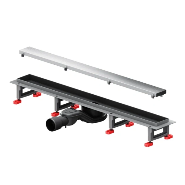 Душевой лоток Am.Pm MasterFlow 70 см хром матовый W01SC-U11-070-04SB (детальная фотография), матовый хром