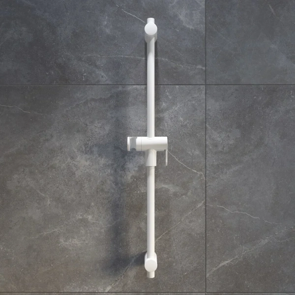 Штанга для душа IDDIS Ray белая матовая RAY70W0i17 (детальная фотография), в наличии