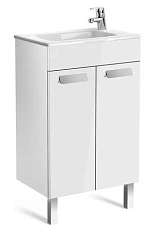 Тумба с раковиной напольная Roca Debba ZRU9302710 50 см 2 дверцы
