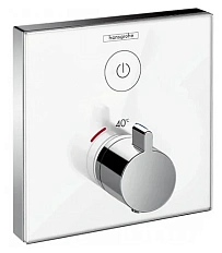 Смеситель для душа Hansgrohe ShowerSelect белый/хром