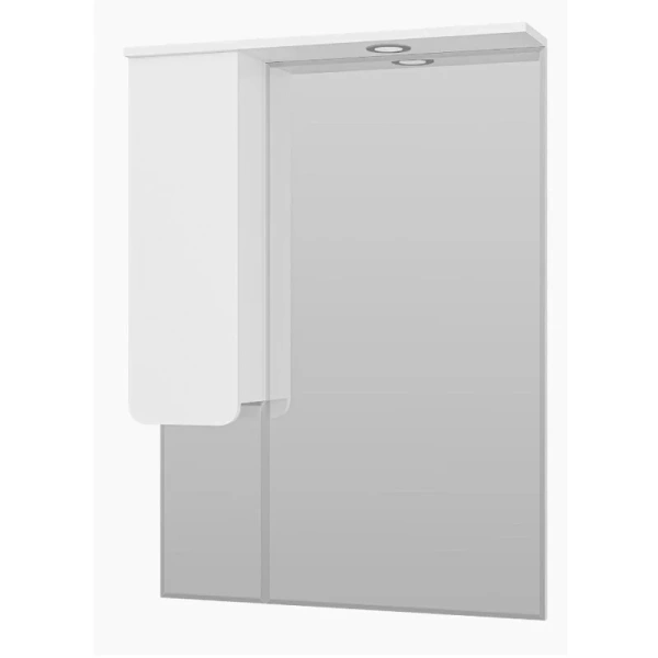 Зеркальный шкаф с подсветкой Misty Чегет 75 см левый П-Чег-02075-01Л (детальная фотография), нет в наличии index_1